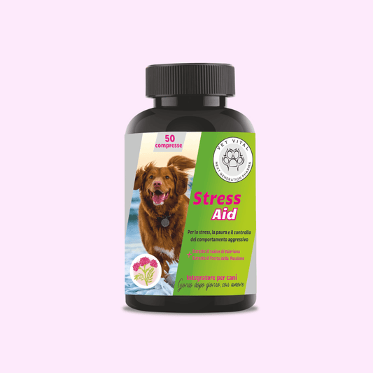 Integratore naturale per cani supporto per l'ansia e la paura, per il comportamento