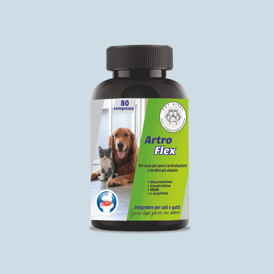 Integratore naturale con glucosamina e condroitina per cani e gatti supporto per le articolazioni e mobilità