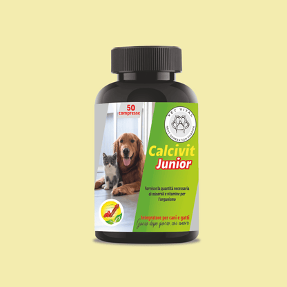 Integratore naturale per cani e gatti supporto per le ossa e i denti con fosforo e calcio