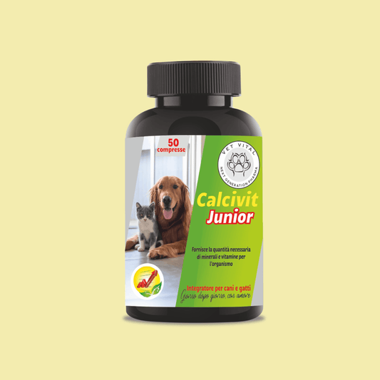 Integratore naturale per cani e gatti supporto per le ossa e i denti con fosforo e calcio