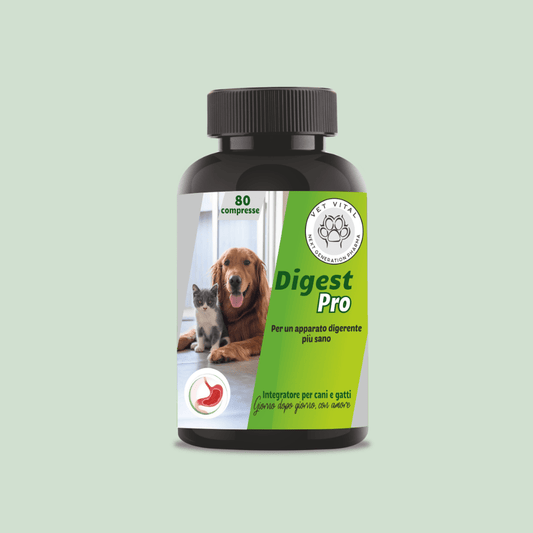 Integratore naturale per cani e gatti digestione e problemi intestinali